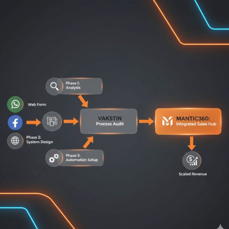 Diagrama de ingeniería comercial y arquitectura de ventas - VAKSTIN
